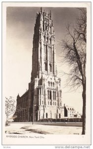RP, Riverside Church, New York City, New York, 1920-1940s