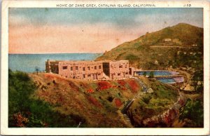 California Santa Catalina Island Zane Grey Residence 1927