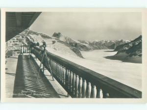 old rppc NICE VIEW Jungfrau By Bern & Valais Switzerland i2484