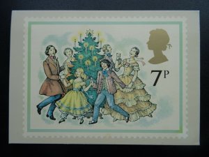 Post Office CHRISTMAS POSTCARD SET c1978 PHQ 32(b) Design by F. Jaques