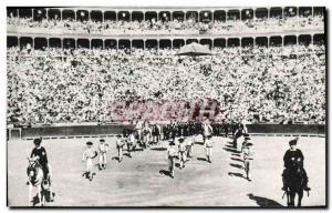 Postcard Modern Valencia Plaza de Toros Bullfight