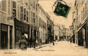 CPA TOUL Rue de la République (864768)