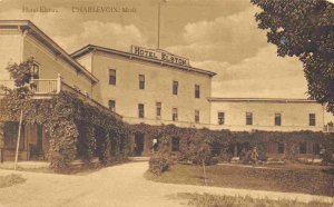 Hotel Elston Charlevoix Michigan 1913 postcard
