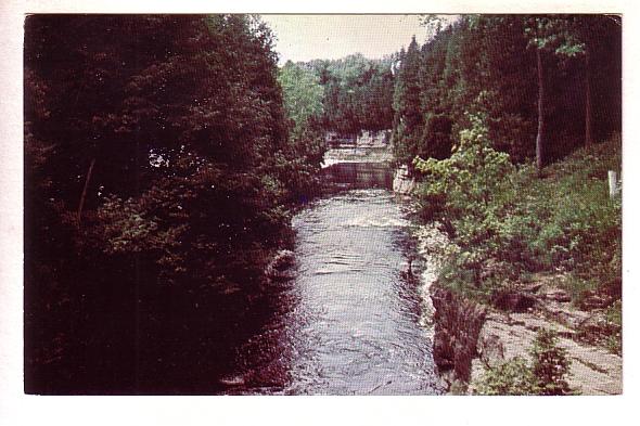 Devil's Punch Bowl, Grand Gorge Park Bridge, Elora, Ontario, Wright Studio