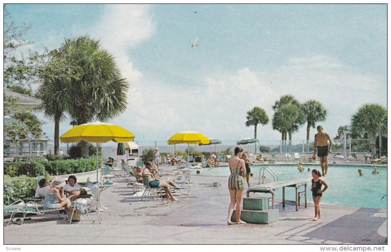 Swimming Pool , The Beach Club , SEA ISLAND , Georgia , 50-60s