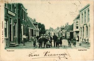 CPA AK APPINGEDAM Wijkstraat NETHERLANDS (706296)