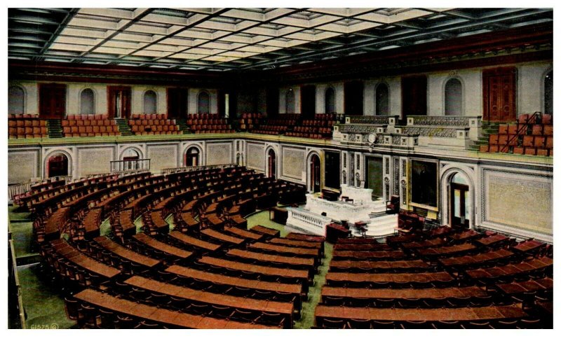 1910's Hall Of The House Of Representatives Washington DC PC2026