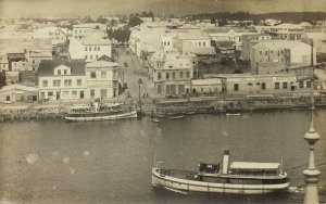 chile, VALDIVIA, Waterfront, Ernesto Kunstmann Werkmeister (1910s) RPPC Postcard