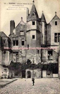 Tours - Old City Hall of Chateauneuf - Old Postcard