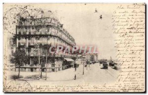 Old Postcard Le Havre L & # 39Hotel Continental