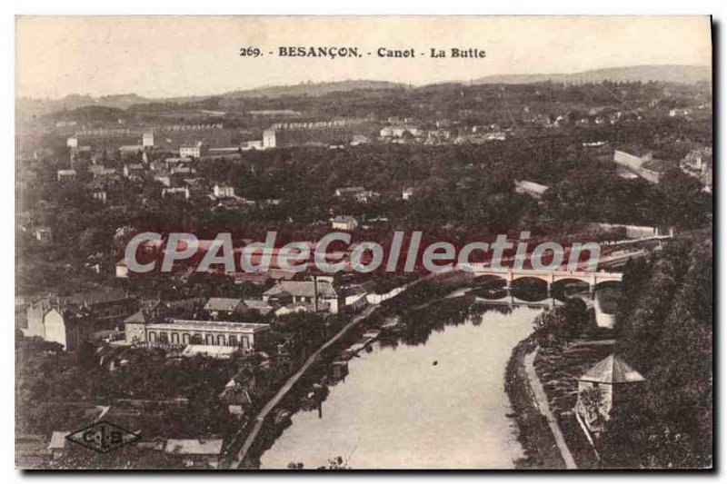 Postcard Besancon Old Canoe Butte