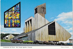 Christ the King Cathedral Built 1969 Gaspe Quebec Canada 4 by 6