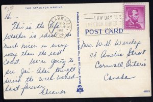 Florida ST. PETERSBURG REDINGTON BEACH Tides Hotel and Bath Club pm1962 - LINEN