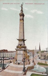 Indiana Indianapolis Soldiers and Sailors Monument 1911