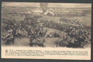 Ca 1912 PPC* Belgium Panorama Of The Battle Of Waterloo Wherein See Info