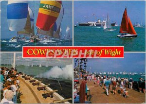 Modern Postcard Cowes Week Isle of Wight