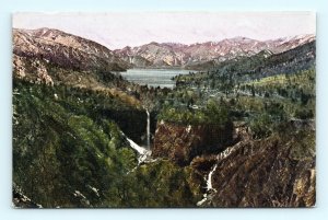 Lake Chūzenji Panorama Nikko Mts UNP Japan Travel Bureau Chrome Postcard D16