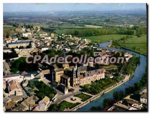 Modern Postcard Paray le Monial S and L Aerial View General