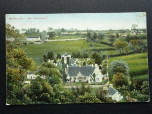 Wales The Gower BISHOPSTON Saint Teilo's Church c1908 Postcard by Hartmann