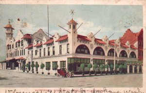 Vintage Postcard 1906 Davenport's Restaurant Building Spokane Washington WA