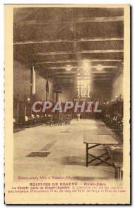 Postcard Old Hospices De Beaune Hotel Dieu The Great Hall or the Grand Chamber