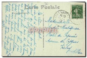 Old Postcard Gargilesse Bridge Black