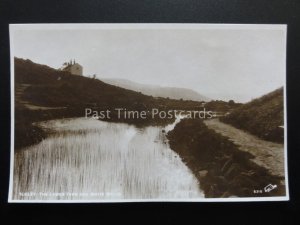 Yorkshire ILKLEY The Lower Tarn & White Wells - Old RP Postcard by W. Scott 5310