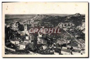 Old Postcard Les Baux General view