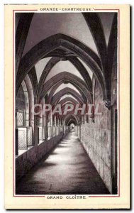 Grande Chartreuse - Grand Cloister - Old Postcard