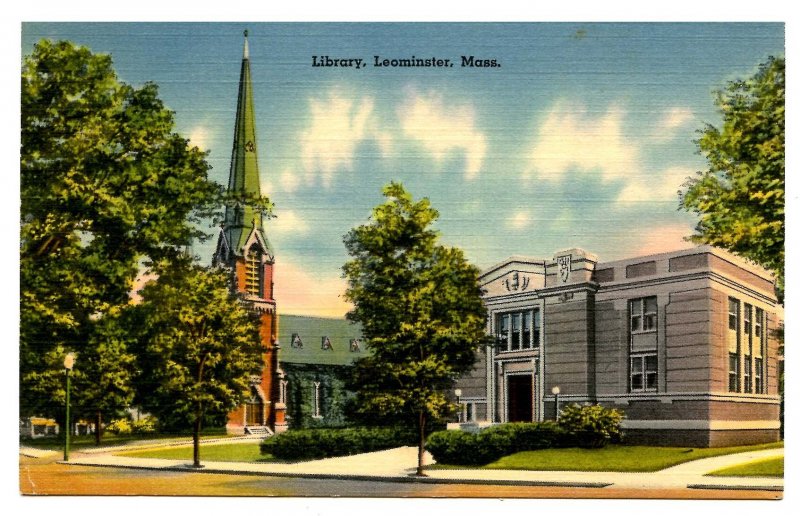 MA - Leominster. Library