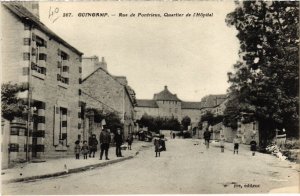 CPA GUINGAMP Rue de Pontrieux - Quartier de l'Hopital (1296220)