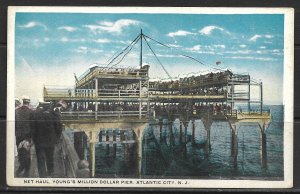 New Jersey, Atlantic City - Net Haul - Young's Million Dollar Pier - [NJ-119]