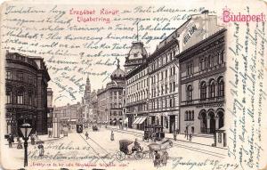 B37006 Budapest Erzsebet Korut Elisabetring    hungary