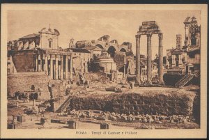 Italy Postcard - Roma - Tempi Di Castore e Polluce   MB893