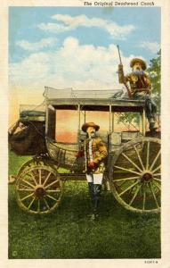 The Original Deadwood Coach made in Concord, NH, 1867  (History, Transportati...