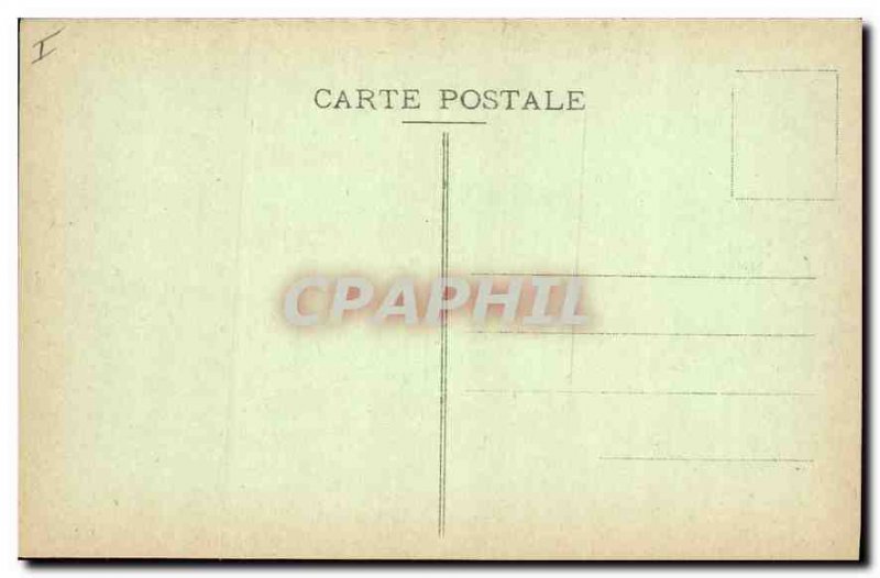 Old Postcard Bourges Statue Jasques Heart