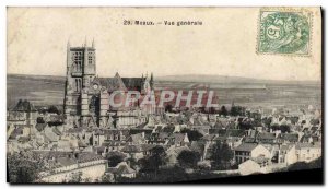 Old Postcard Meaux Vue Generale