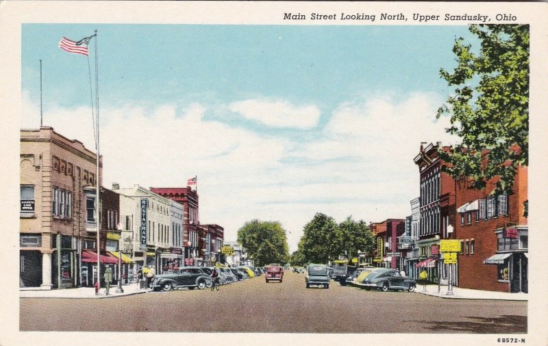 Ohio Sandusky Main Street Looking North Curteich sk5190