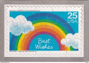 Best Wishes! Special Occasion Stamps,1980s ; Jig-Saw Puzzle