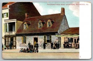 Washington's Headquarters   Richmond  Virginia   Postcard  c1905