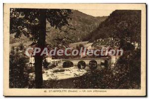 Postcard Old St Hippolyte A Picturesque Corner