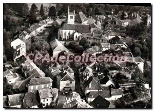 Postcard Old Morestel Vue Generale Aerienne