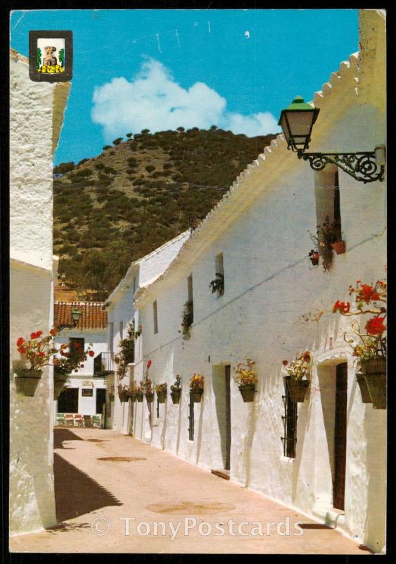 MIJAS (Malaga) - Calle tipica.