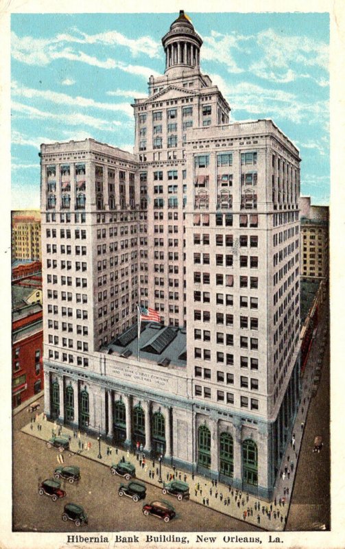 Louisiana New Orleans Hibernia Bank Building 1924