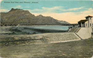 Arizona Phoenix Granite Reef Dam 1940s Benham #2583 Postcard 22-10241