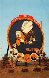 Naval Construction Battalion Center SEABEES North Kingstown, RI Vintage Postcard