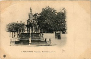 CPA CLERMONT-FERRAND Fontaine d'Amboise (460079)