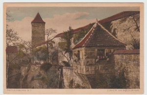 Deutschland Bayern Rothenburg o. d. Tauber Erker am Rödertor Ansichtskarte