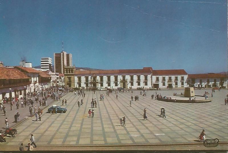 Postal 52133: TUNJA (COLOMBIA) - Plaza de Bolivar