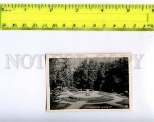 254437 USSR Leningrad PAVLOVSK Large circles Lenfotohudozhnik 1952 year photo